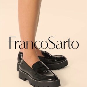 Beautiful Balin style paten leather loafer in burgundy, by Franco Sorto.